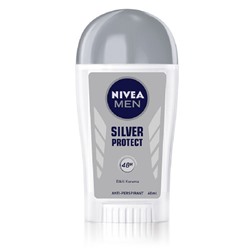 Nivea Deo стик муж (83780) SILVER PROTECT 40 мл