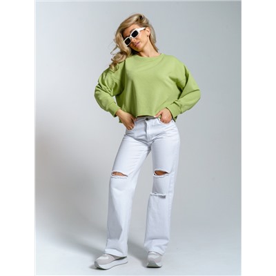 973 Свитшот "Салатовый"