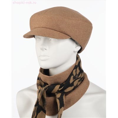 Варшава Комплект женский (кепка+бактус) (57-59)