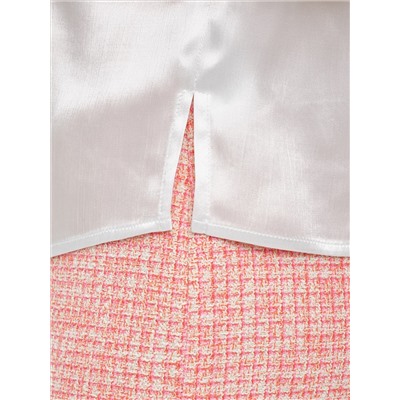 Блузка со складками без рукавов