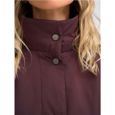 Куртка женская винный