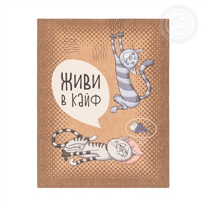 Набор из 3-х кухонных полотенец Кошачьи тайны