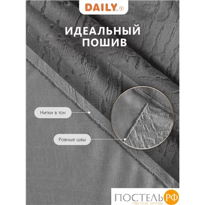 Daily by T ВЕНУА серый Штора на шт.ленте 200x270пр, плстр.