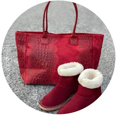 Ab.Zapatos UGY NEW R GRANATE+PELLE 1836/2 COCO