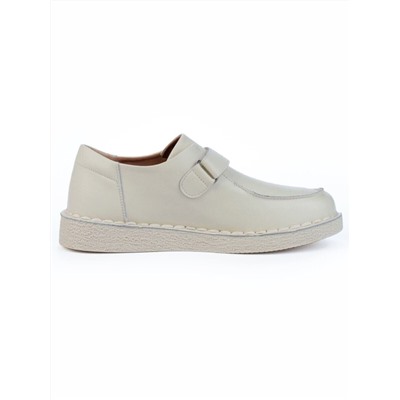 01-D7581-2 BEIGE Ботинки демисезонные женские (натуральная кожа)