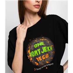 Футболка #БШ2257 (1), чёрный