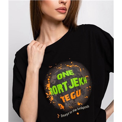 Футболка #БШ2257 (1), чёрный