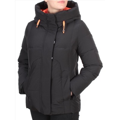 2101 BLACK Куртка зимняя женская MONGEDI (200 гр. холлофайбера)
