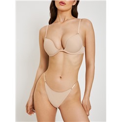 Бюстгальтер Super Push Up жен. Marka бежевый Infinity Lingerie