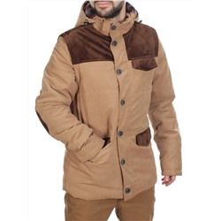 J830111 KHAKI/CAMEL  Куртка-жилет мужская зимняя NEW B BEK (150 гр. синтепон)
