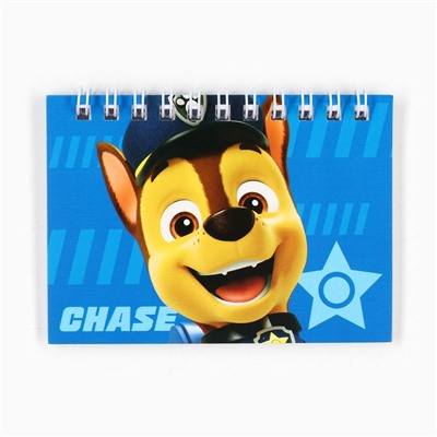 Блокнот А7, 28 л., набор 4 шт., «Щенячий патруль»