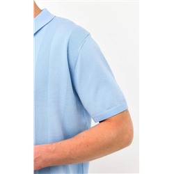 Футболка-поло F511-15702 l.blue