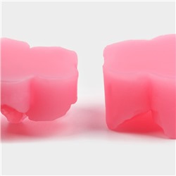 Молд «Цветок», силикон, 2 предмета, 4×2.9 см, МИКС
