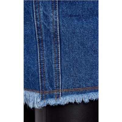 Куртка джинс P012-1202 blue