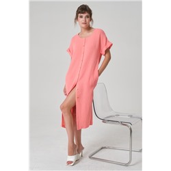 Платье-рубашка из муслина