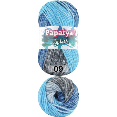 Пряжа Kamgarn SPLASH PAPATYA