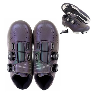 Велосипедные туфли MTB 2005. 37-44 size, Технологии: Нано кожа, Нейлон, Пластиковая подошва, Цвет: Фиолетовая Симфония (38)