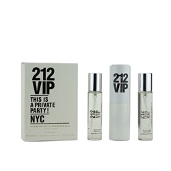 Набор духов 3х20мл Carolina Herrera 212 Vip Edp