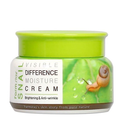 Увлажняющий крем с улиточным муцином FarmStay Visible Difference Moisture Cream Snail
