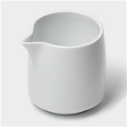 Молочник Magistro White gloss, 250 мл, фарфор, белый