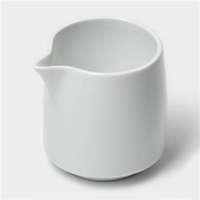 Молочник Magistro White gloss, 250 мл, фарфор, белый