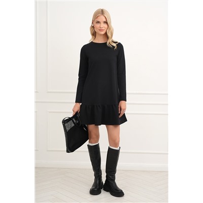 Женское платье - трапеция из футера Happyfox