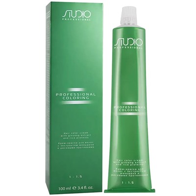 Kapous Крем-краска «Studio Professional» S 1.0 Черный 100 мл