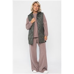 Жилет утепленный Дана Мур (хаки) Б14309-18М