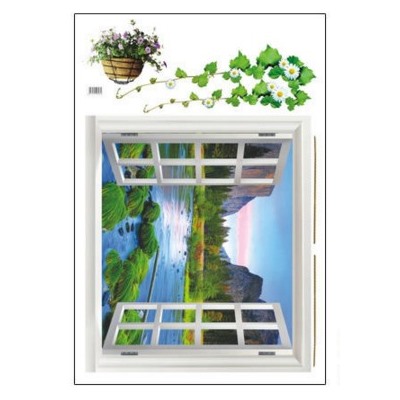 Наклейка для интерьера 3D - AY893 - 58Х110 см