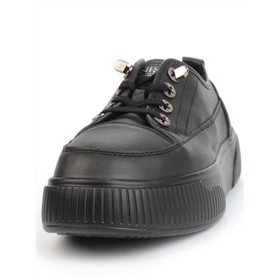 05-SD8-3D BLACK Кроссовки женские (натуральная кожа)