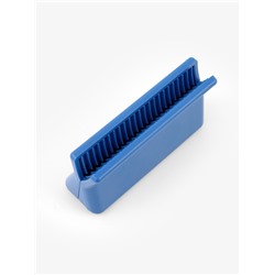 Точилка для мела, пластиковая, 7×4 см, синяя