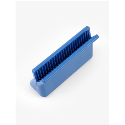 Точилка для мела, пластиковая, 7×4 см, синяя