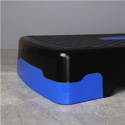 Степ платформа для фитнеса Woohooo StepFit S1  / 68см / синий / уп 5