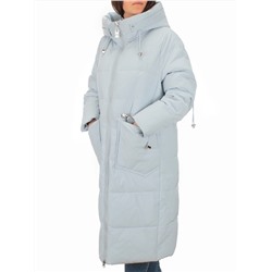 H303 BLUE Пальто зимнее женское (200 гр. холлофайбер)