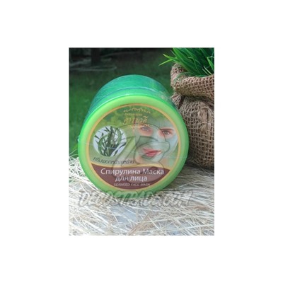 Маска для лица с водорослью Спирулина от Darawadee, Seaweed Face Mask, 100 мл