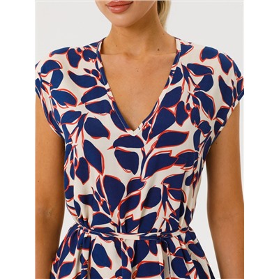 Платье макси с карманами