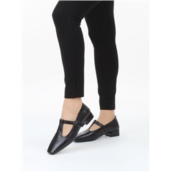 06-B68A-120A BLACK Туфли женские (натуральная кожа)