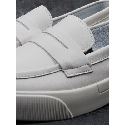 03-YD122-2 LT. BEIGE Лоферы женские (натуральная кожа)