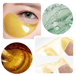 Гидрогелевые патчи золотые с экстрактом морских водорослей ZHIDUO, 60 шт.