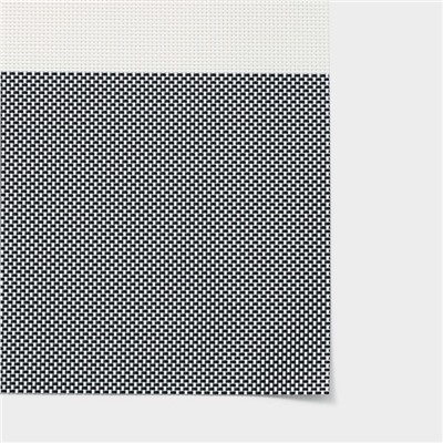 Салфетки сервировочные на стол Доляна «Настроение», 45×30 см, 4 шт., бело-чёрные
