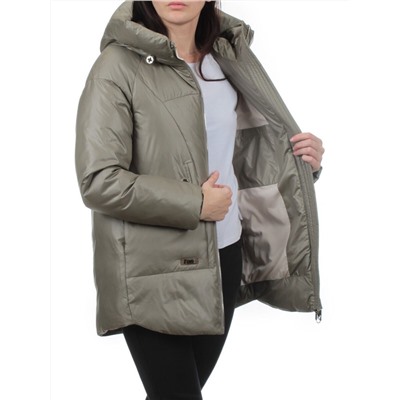78 GRAY GREEN Куртка зимняя женская (200 гр. холлофайбер)