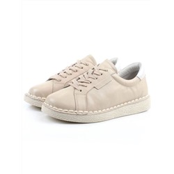 03-XKL22-033 BEIGE Полуботинки женские (натуральная кожа)