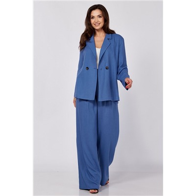 Брюки, жакет KaVaRi 8034.1 голубой