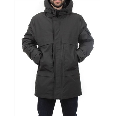 8896 GRAY GREEN Куртка мужская зимняя облегченная (130 гр. холлофайбер)