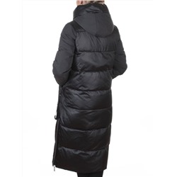 A81 DK. GRAY/GREEN Пальто зимнее женское (200 гр. холлофайбер)