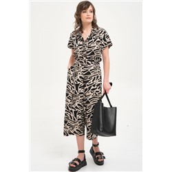 Комбинезон из вискозы с карманами