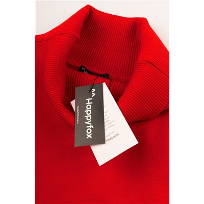 Женский вязаный джемпер с открытыми плечами Happyfox