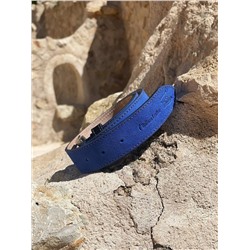 AB.Z · Pelle · 21-36 (510)+Ab.Zapatos Pelle cinturon (140) Azulon