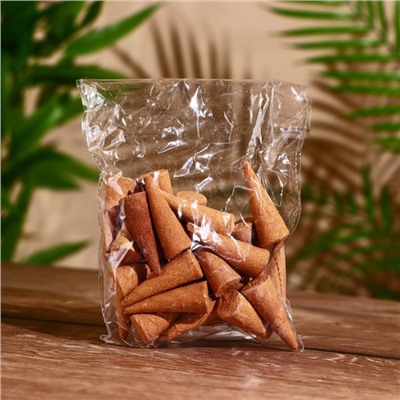 Благовония KARMA BUDDHA, аромаконусы, пачули, набор 30 шт.