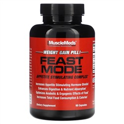 MuscleMeds, Feast Mode, комплекс для стимуляции аппетита, 90 капсул